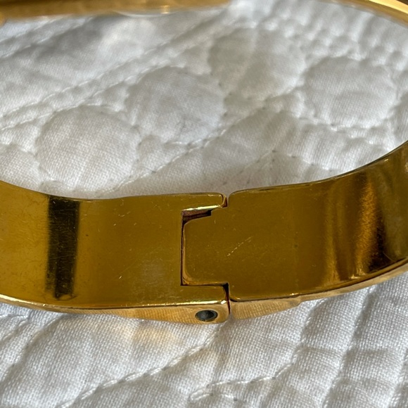 Gucci Black Python Gold Fashion Bangle/Bracelet - Picture 13 of 16